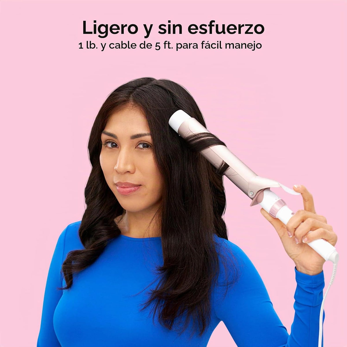 Conair - Plancha rizadora extra larga, doble cerámica, 1 1\/2 pulga...