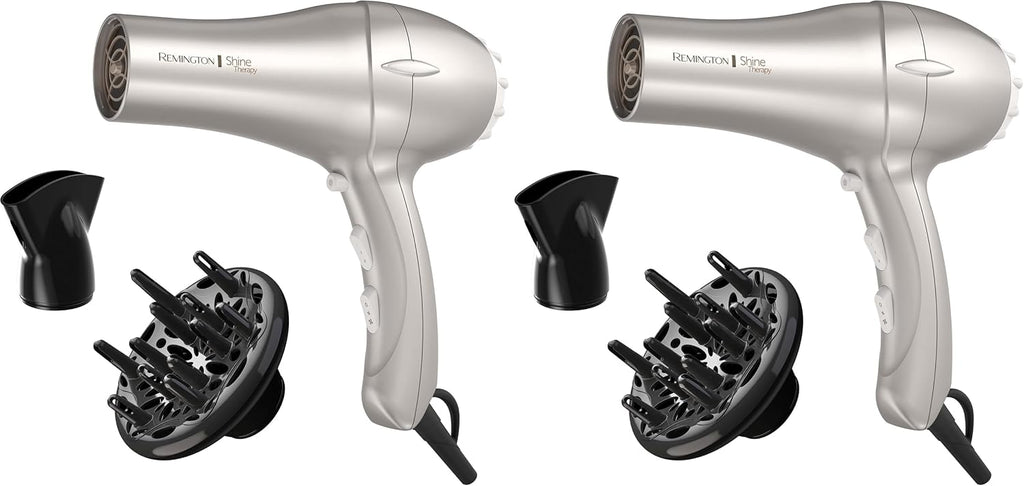 REMINGTON Shine Therapy - Secador de pelo con aceite de argán y que...
