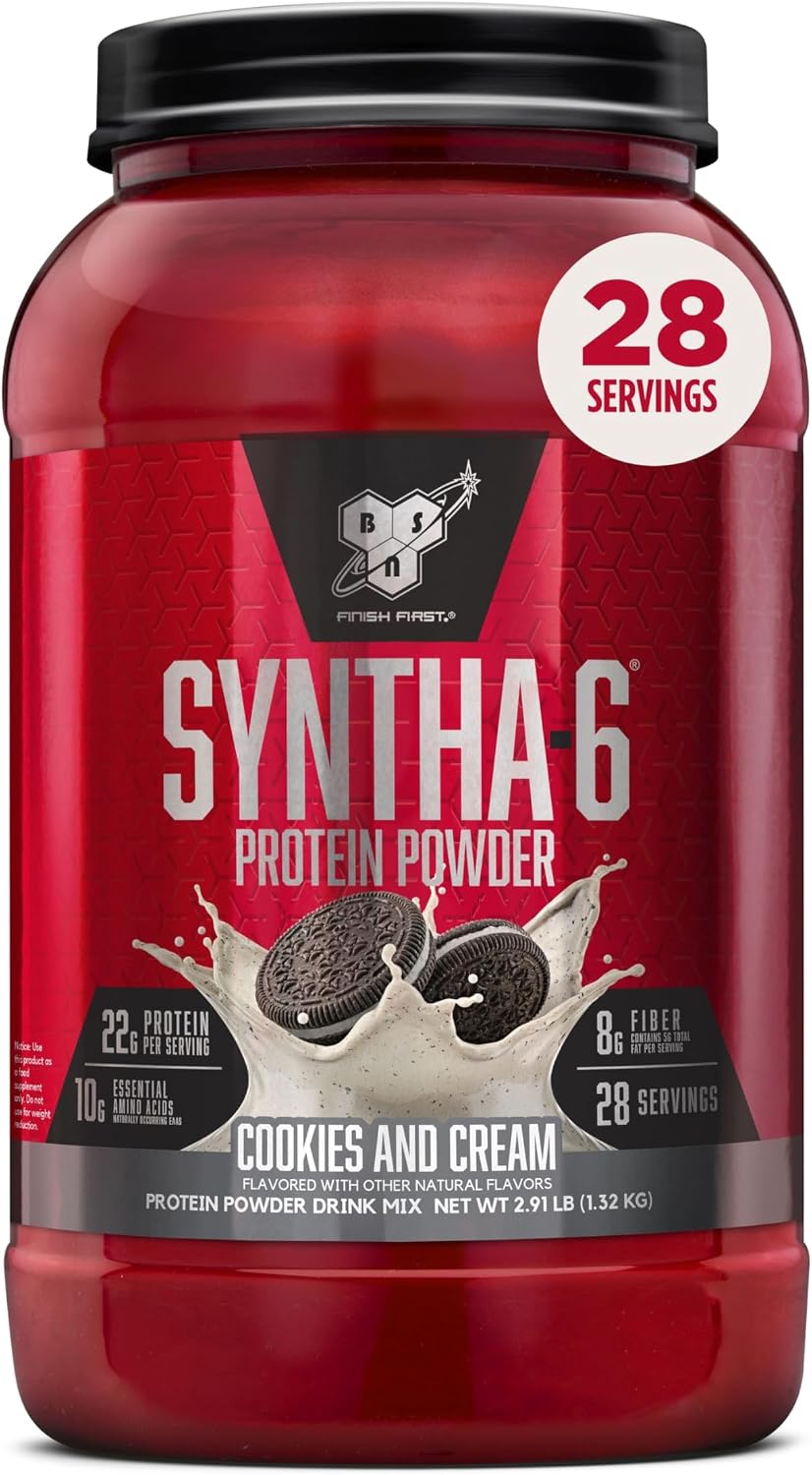 BSN SYNTHA-6 - Proteína de suero en polvo, caseína micelar, polvo a...