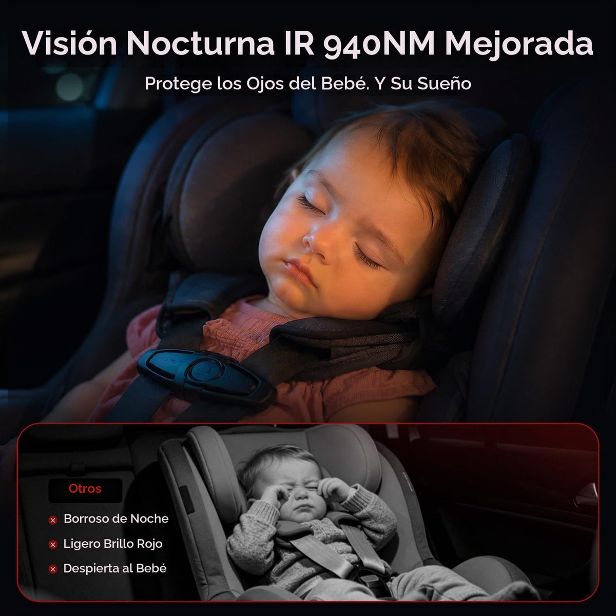 ITOMORO 2026 Nuevo monitor de temperatura de la cámara del coche de...