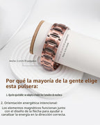 Pulsera de cobre para hombre Feraco, 3 veces más fuerte, pulseras m...