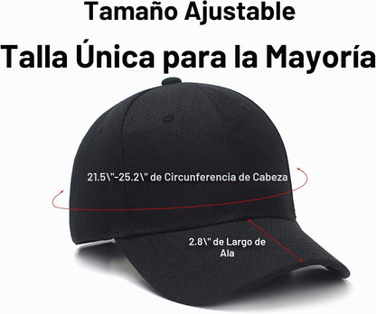 PFFY 2 paquetes de gorra de béisbol Golf Dad Hat para hombres y muj...