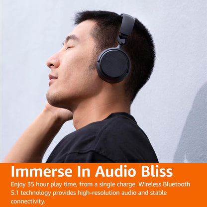 Amazon Basics Auriculares inalámbricos Bluetooth con micrófono, gra...