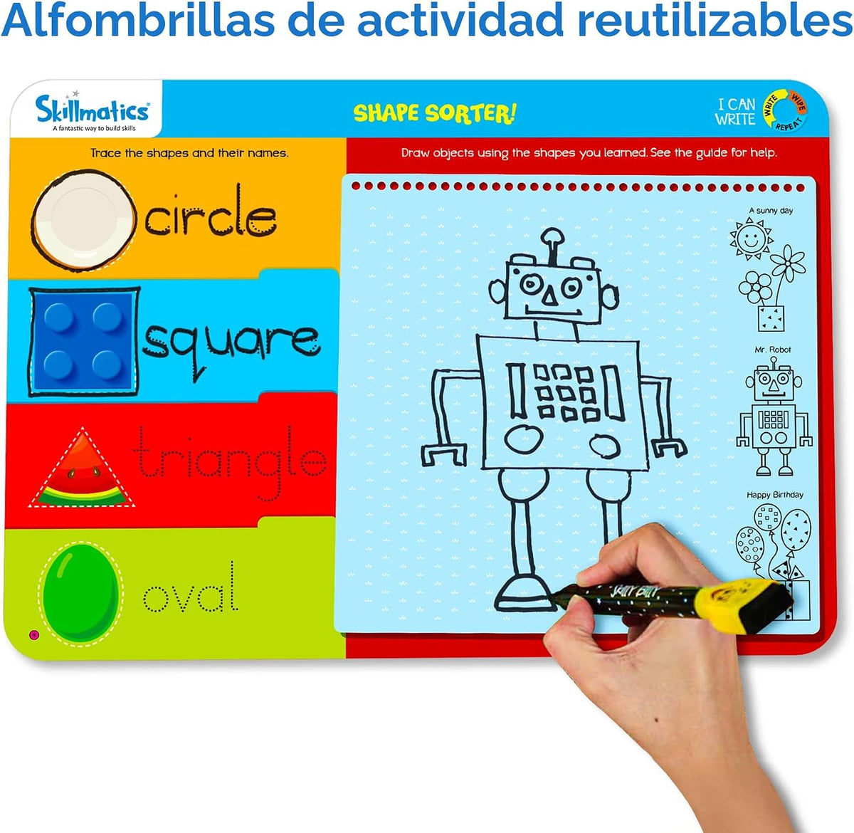 Skillmatics I Can Write - Libro de actividades de aprendizaje prees...