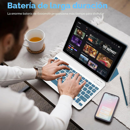IWEGGO Tablet Android 15, 10 pulgadas, 18 GB de RAM+128 GB de ROM\/...