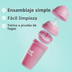 Herobility Biberones anticólicos de 5 fl oz\/4.7 fl oz, paquete de...