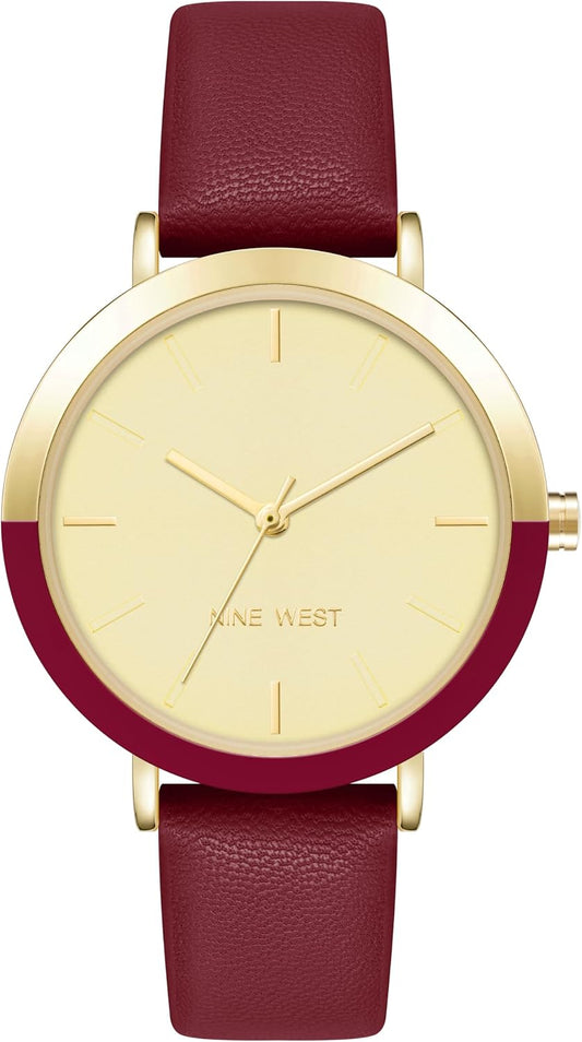 Nine West Reloj con correa para mujer