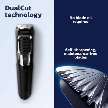 Philips Norelco Multi Groomer MG3750\/60 - Kit de aseo para barba,...