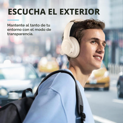 Soundcore by Anker Q20i Auriculares híbridos con cancelación activa...