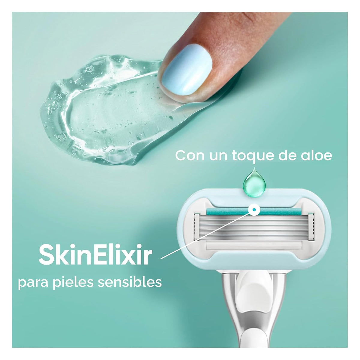 Gillette Venus Embrace Sensitive Repuesto de máquina de afeitar par...