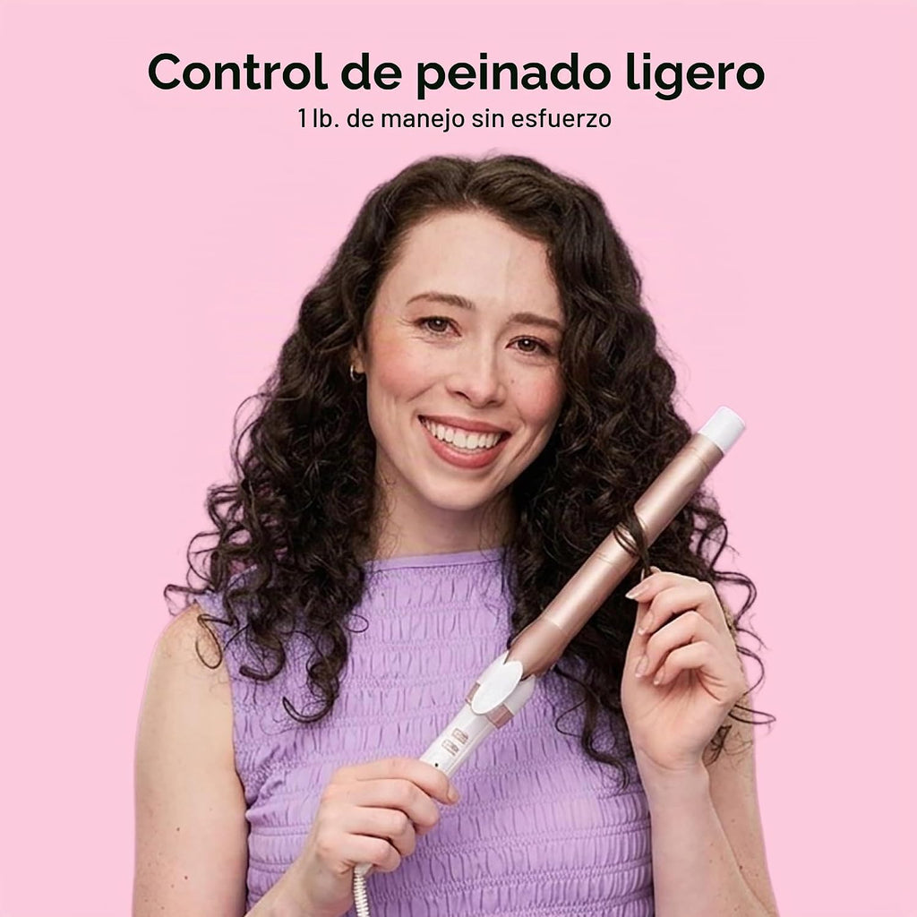 Conair - Plancha rizadora extra larga, doble cerámica, 1 pulgada |...