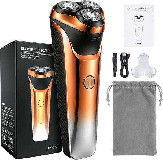 Ordele Maquinilla de afeitar eléctrica para hombres, afeitadora elé...