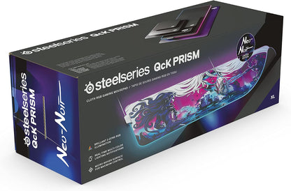 SteelSeries QcK Prism - Alfombrilla de mouse para juegos, iluminaci...