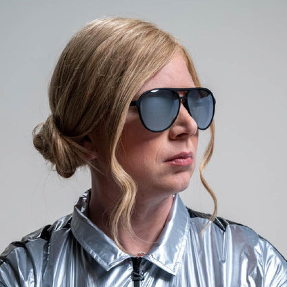 goodr Gafas de sol polarizadas Mach G para mujer y hombre | Marco d...