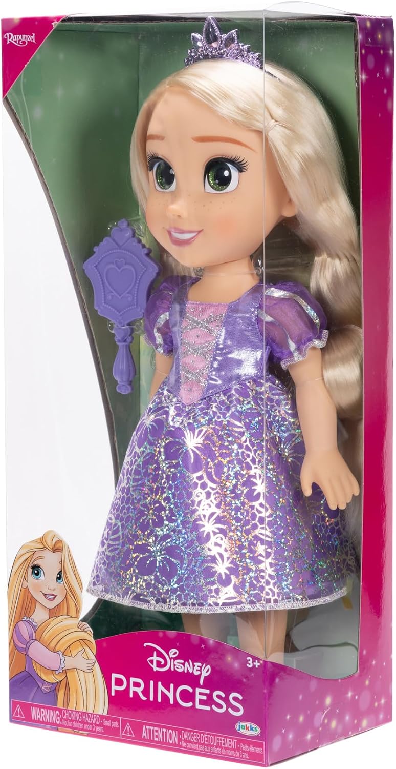 Disney Princess My Friend - Muñeca Rapunzel de 14 pulgadas de alto,...