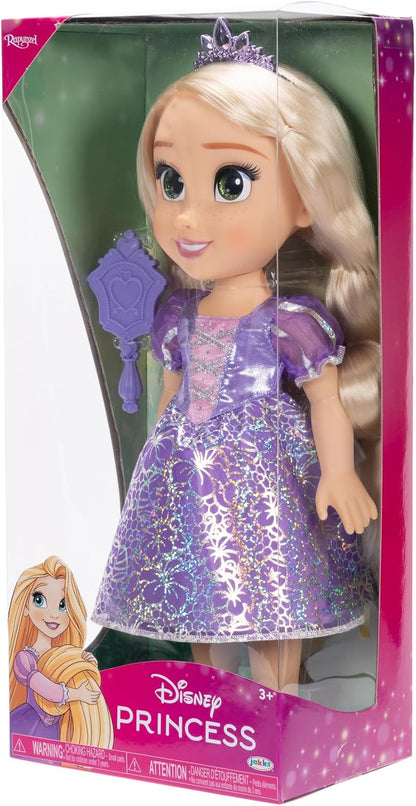 Disney Princess My Friend - Muñeca Rapunzel de 14 pulgadas de alto,...