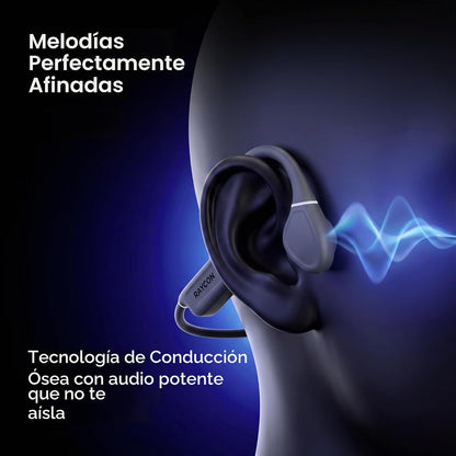 Raycon - Auriculares de conducción ósea \u2013 Auriculares abiertos...