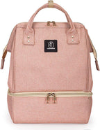 MOMIGO DiaperBreast Pump Backpack - Bolsa enfriadora y resistente a...