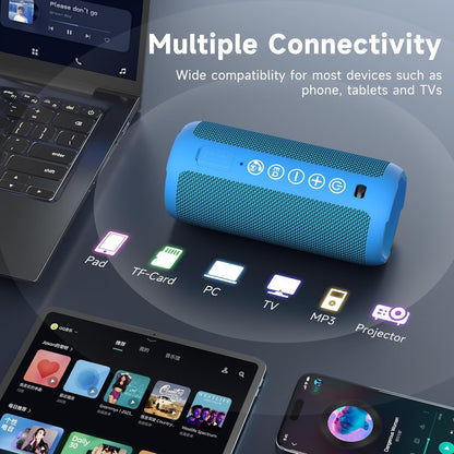 Ortizan X10 Altavoz Bluetooth Portátil, IPX7 Resistente al Agua, In...
