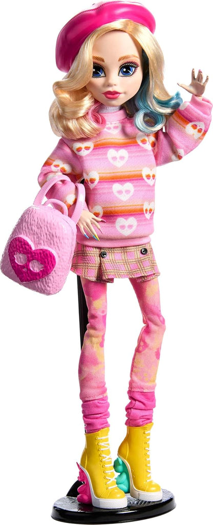 Muñeca y accesorios de Monster High Wednesday, coleccionable Enid S...