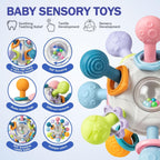 Juguetes para Bebés de 6 a 12 Meses, Juguetes Montessori 5 en 1 par...