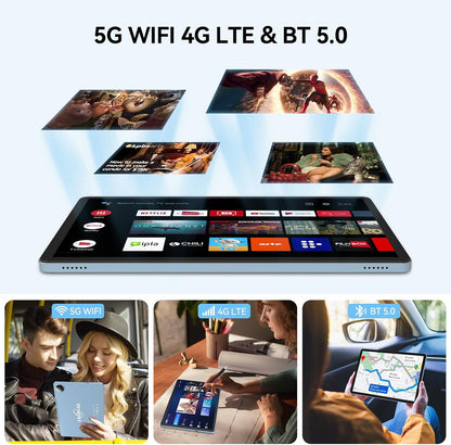 Tableta 11 pulgadas Android 16 Tablet 2026 Última actualización Oct...
