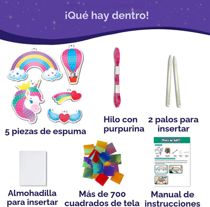 Skillmatics Poke-in Art - Unicornios mágicos, kit de manualidades d...