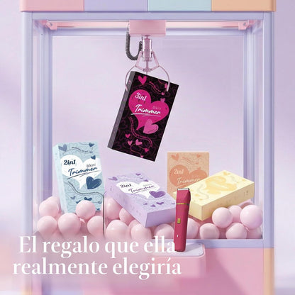 RISINA Recortadora de bikini 2 en 1 para mujer, regalos de cuidado...