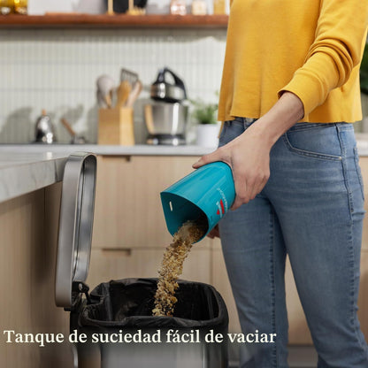 Bissell 20334 aspiradora sin bolsa, liviana, peso pluma, diseño de...