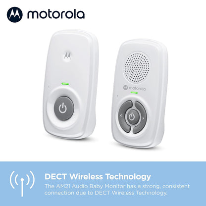 Motorola Nursery Monitor de audio inalámbrico para bebés (sin WiFi)...