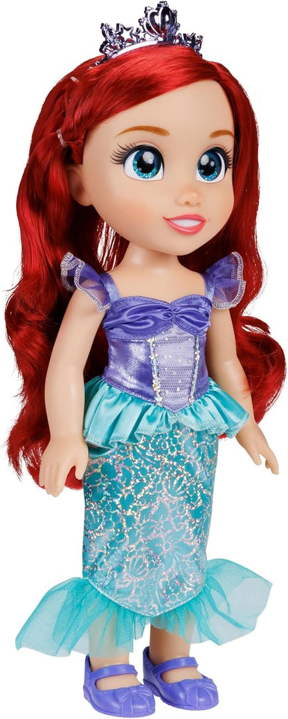 Muñeca Disney Princess, mi amiga, Ariel de 14 pulgadas de alto. Inc...