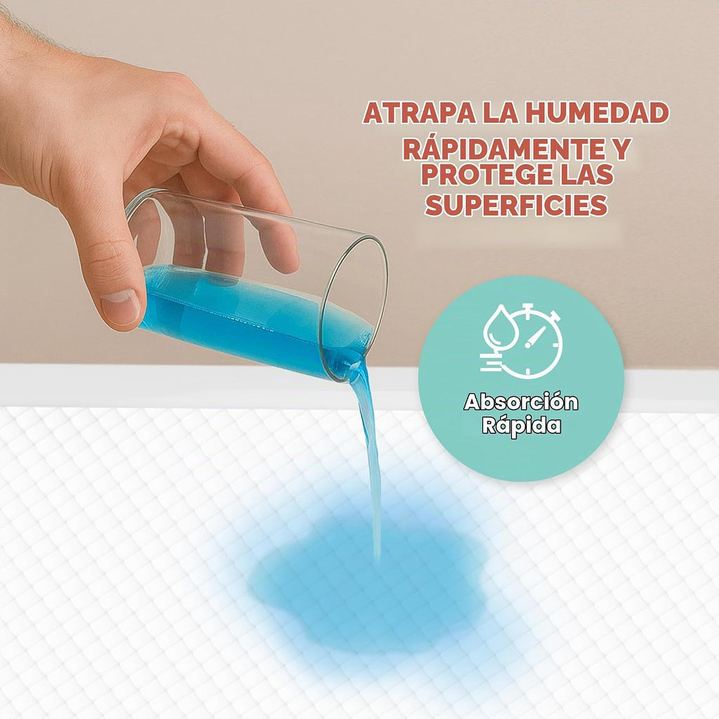 Cambiadores desechables ultra absorbentes para bebé, paquete de 50...
