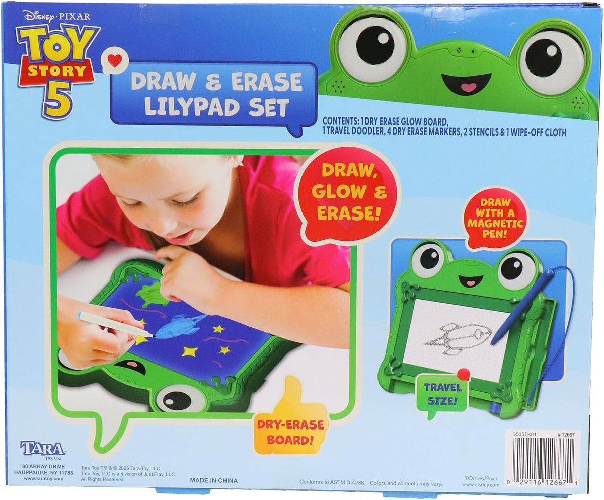 Disney Pixar Toy Story 5 Draw &amp; Erase Lilypad - Juego de tablil...
