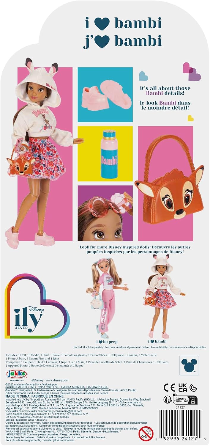 Muñecas de moda Disney ILY 4EVER inspiradas en Bambi de 11.5 pulgad...