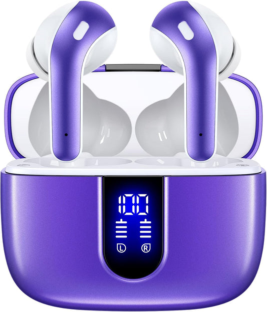 TAGRY Auriculares Bluetooth Verdaderamente Inalámbricos 60H Reprodu...