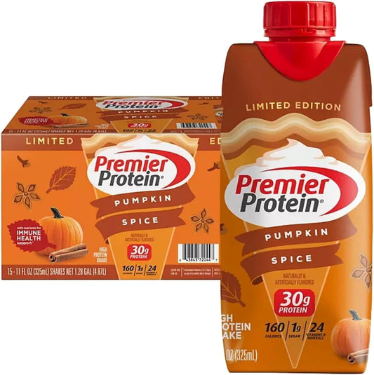 Premier Protein - Batido alto en proteína, sabor especias de calaba...