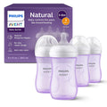 Philips Avent Biberones naturales, flujo medio, 9 onzas, sin BPA, p...