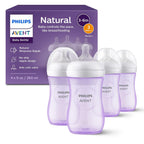 Philips Avent Biberones naturales, flujo medio, 9 onzas, sin BPA, p...