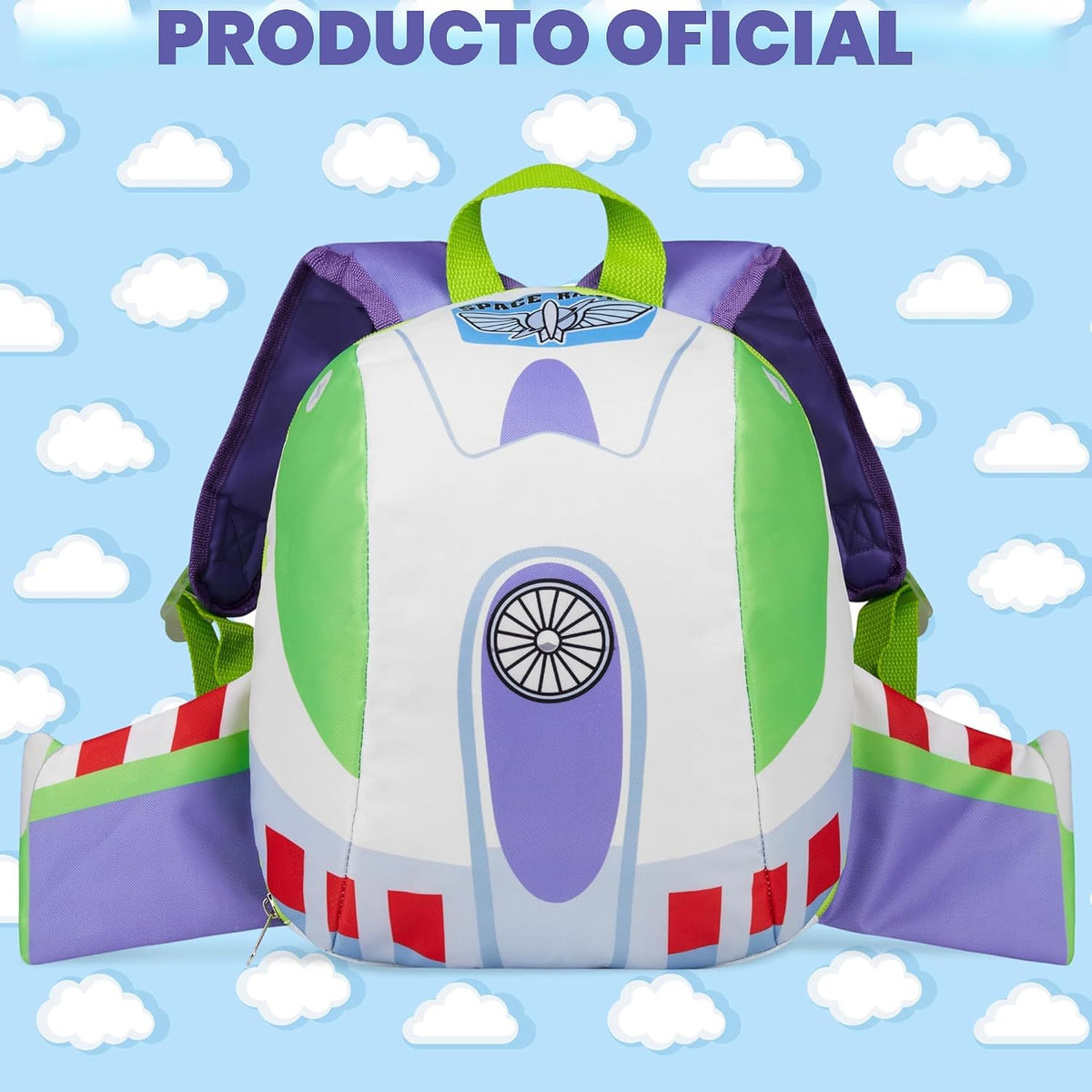 Disney Mochila de Toy Story para niños y niñas pequeños Buzz Lighty...