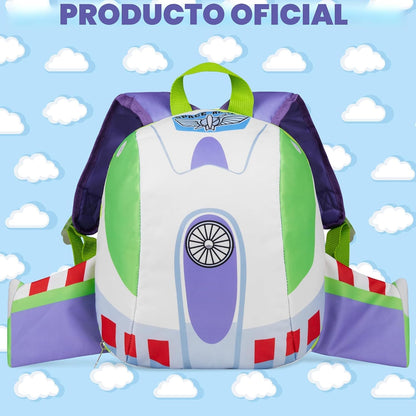 Disney Mochila de Toy Story para niños y niñas pequeños Buzz Lighty...