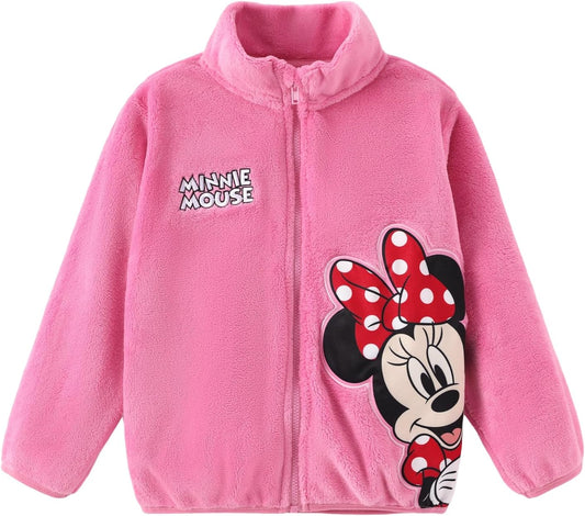 Disney Stitch Frozen Elsa Minnie Mickey - Chaqueta de forro polar p...