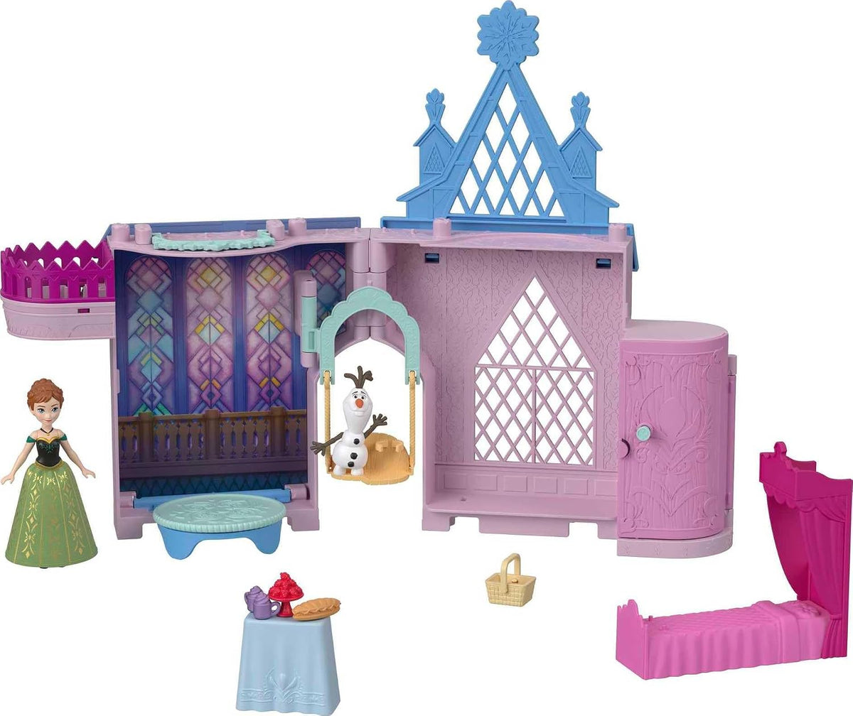 Juguetes Mattel Disney Frozen, Casa de Muñecas Castillo Apilable de...