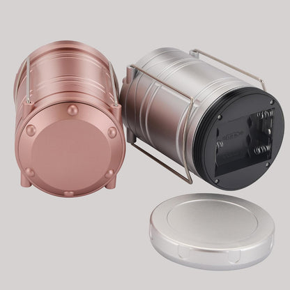 Lichamp Linterna LED de camping, paquete de 4 linternas alimentadas...