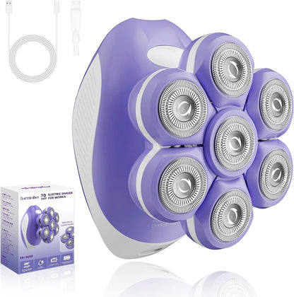 Bartrimber Maquinillas de afeitar eléctricas para piernas de mujer...