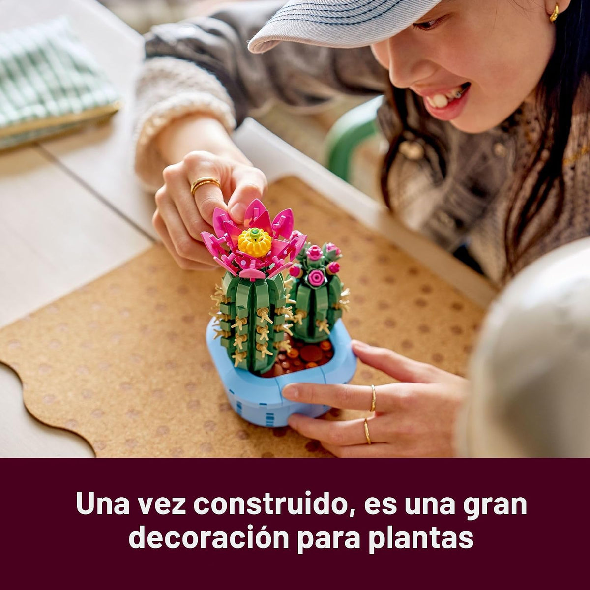 LEGO Botanicals Cactus Floración 11509 | Juguetes de construcción p...
