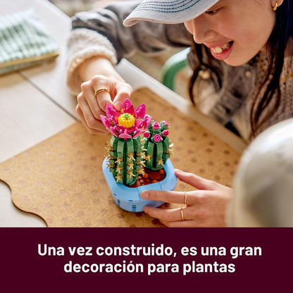 LEGO Botanicals Cactus Floración 11509 | Juguetes de construcción p...