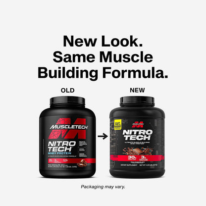 MuscleTech Proteína de suero en polvo (chocolate con leche, 4 libra...