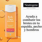 Neutrogena Body Clear Gel de baño para acné, 3 x 8.5 fl oz | 2% de...