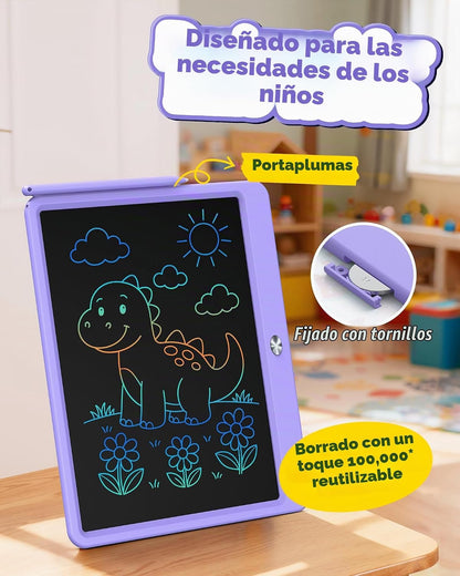 Bravokids Tableta de escritura LCD de 12 pulgadas para niños de 3 a...