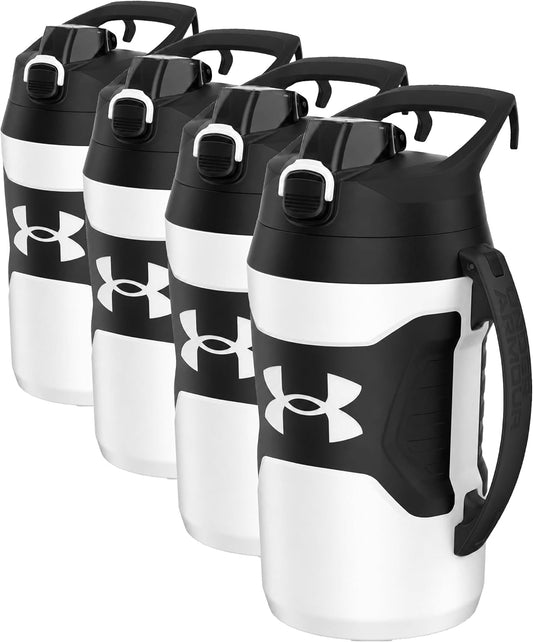 Under Armour Botella de agua aislada con asa y gancho para cerca, j...